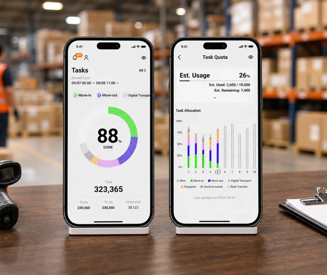 永聯物流開發｜OMega 倉 APP 與 Dashboard 設計